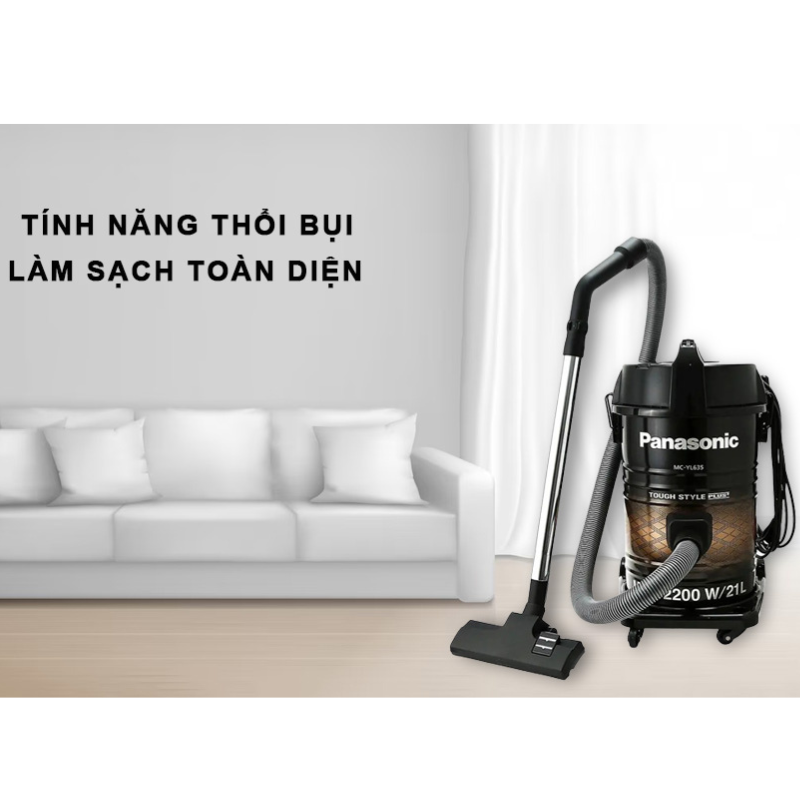 Máy Hút Bụi Công Nghiệp Panasonic PAHB-MC-YL635TN46 - Hàng Chính Hãng