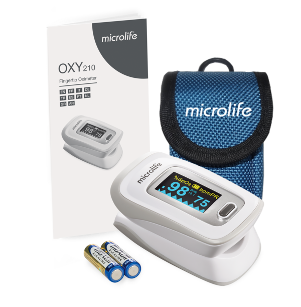 Máy Đo Nồng Độ Oxy SPO2 Và Nhịp Tim Microlife OXY210 -VT0949