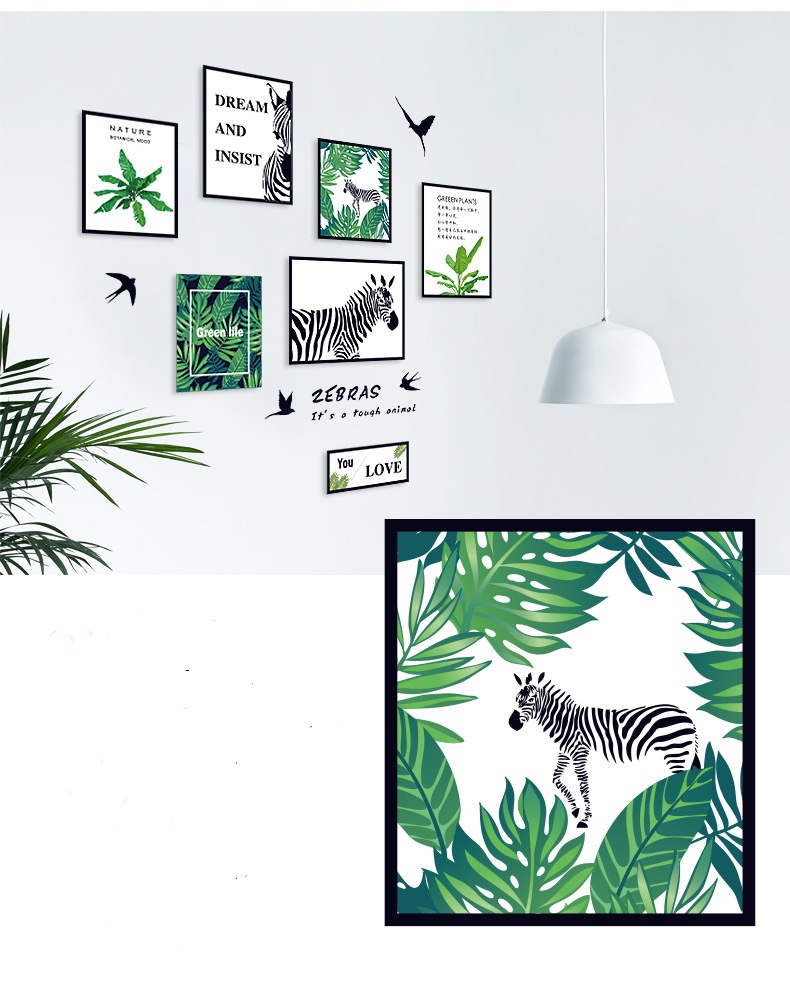 Tranh decal dán tường cao cấp thiên nhiên tươi trẻ