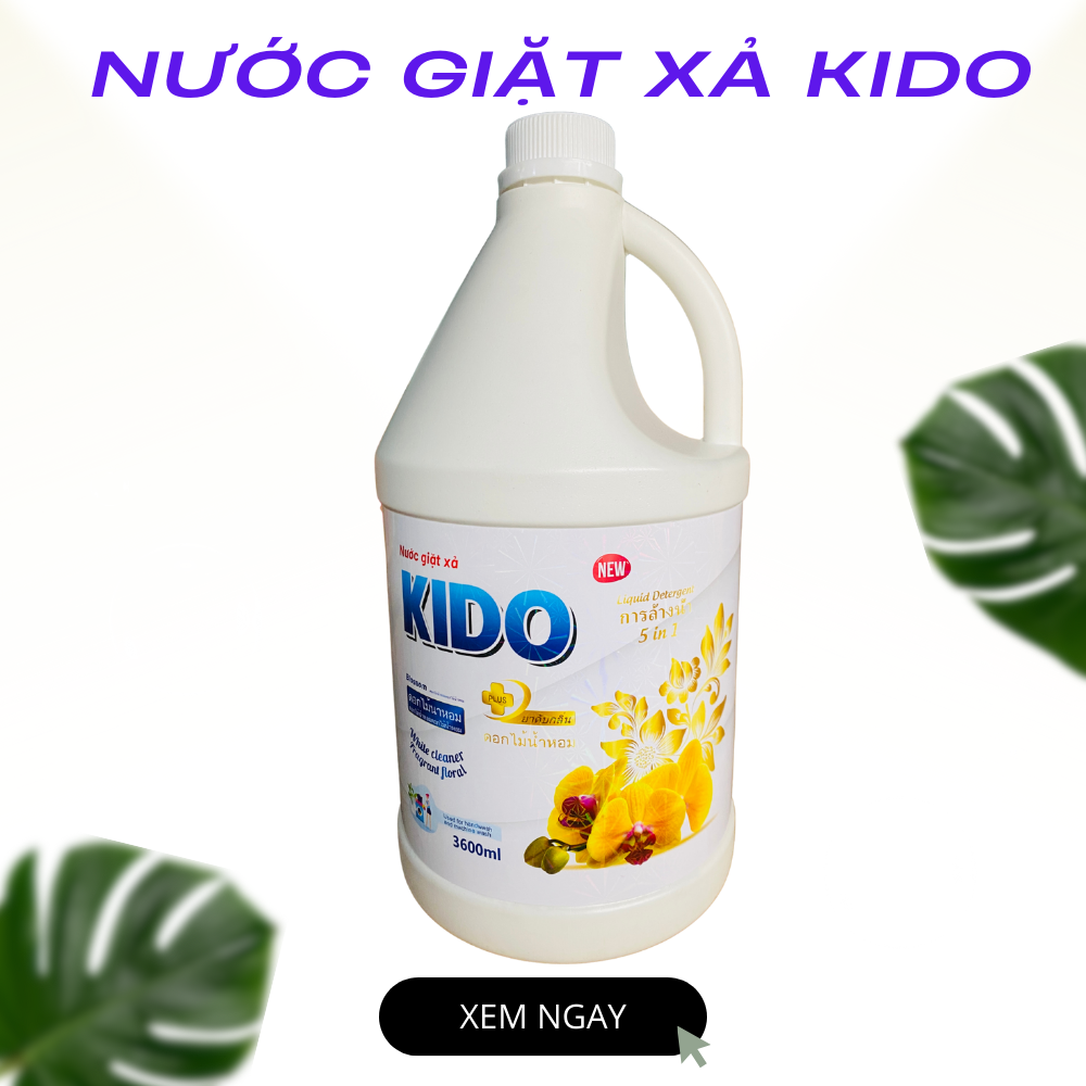 Nước Giặt 3.6 Lít Hương dễ chịu Trắng - Sự Sang Trọng Cho Mỗi Đợt Giặt Là