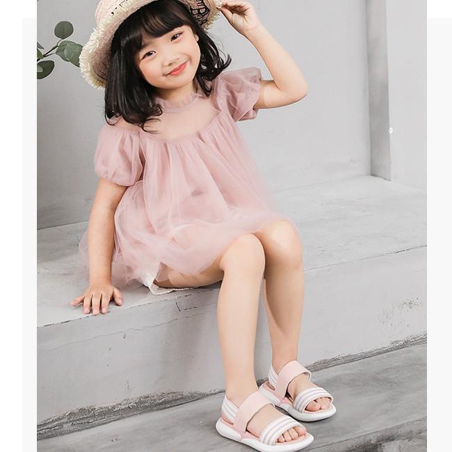 ️ Sandal cao cấp cho bé gáI 20665 size 26-37