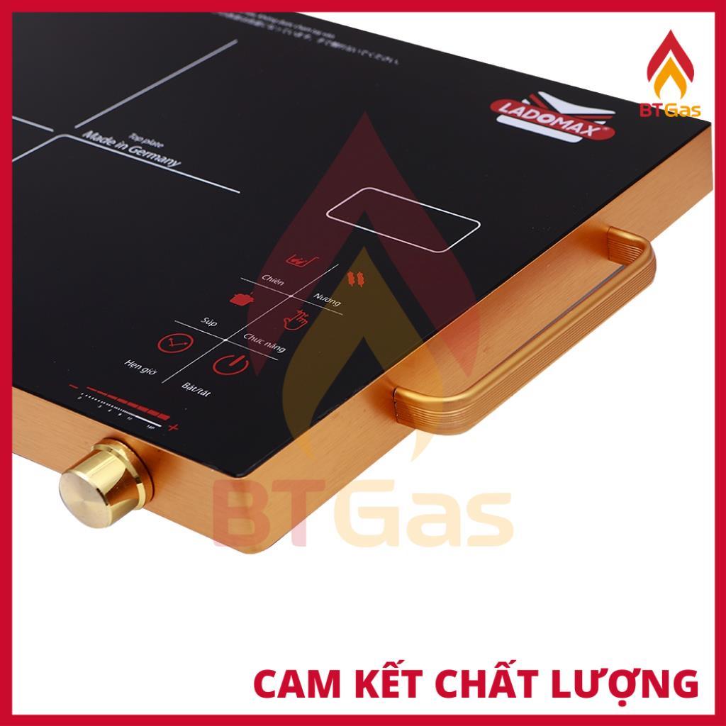 Bếp hồng ngoại cảm ứng Ladomax HA-666, bếp hồng ngoại đơn Ladomax không kén nồi công suất 2200W