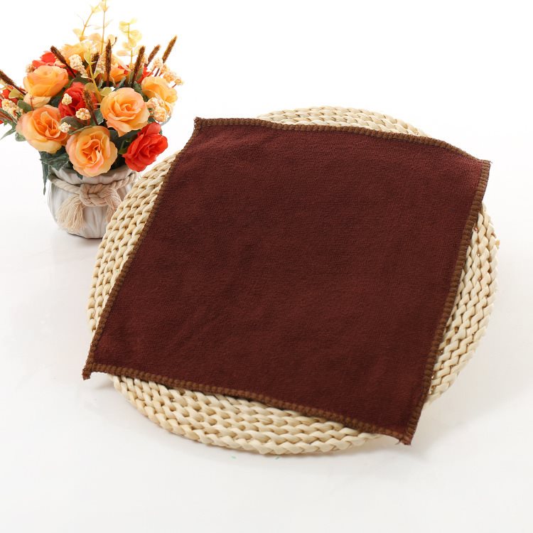 Combo 10 khăn lau đa năng, lau kính, lau xe ô tô 30x30 cm Microfiber ( Màu Ngẫu Nhiên)