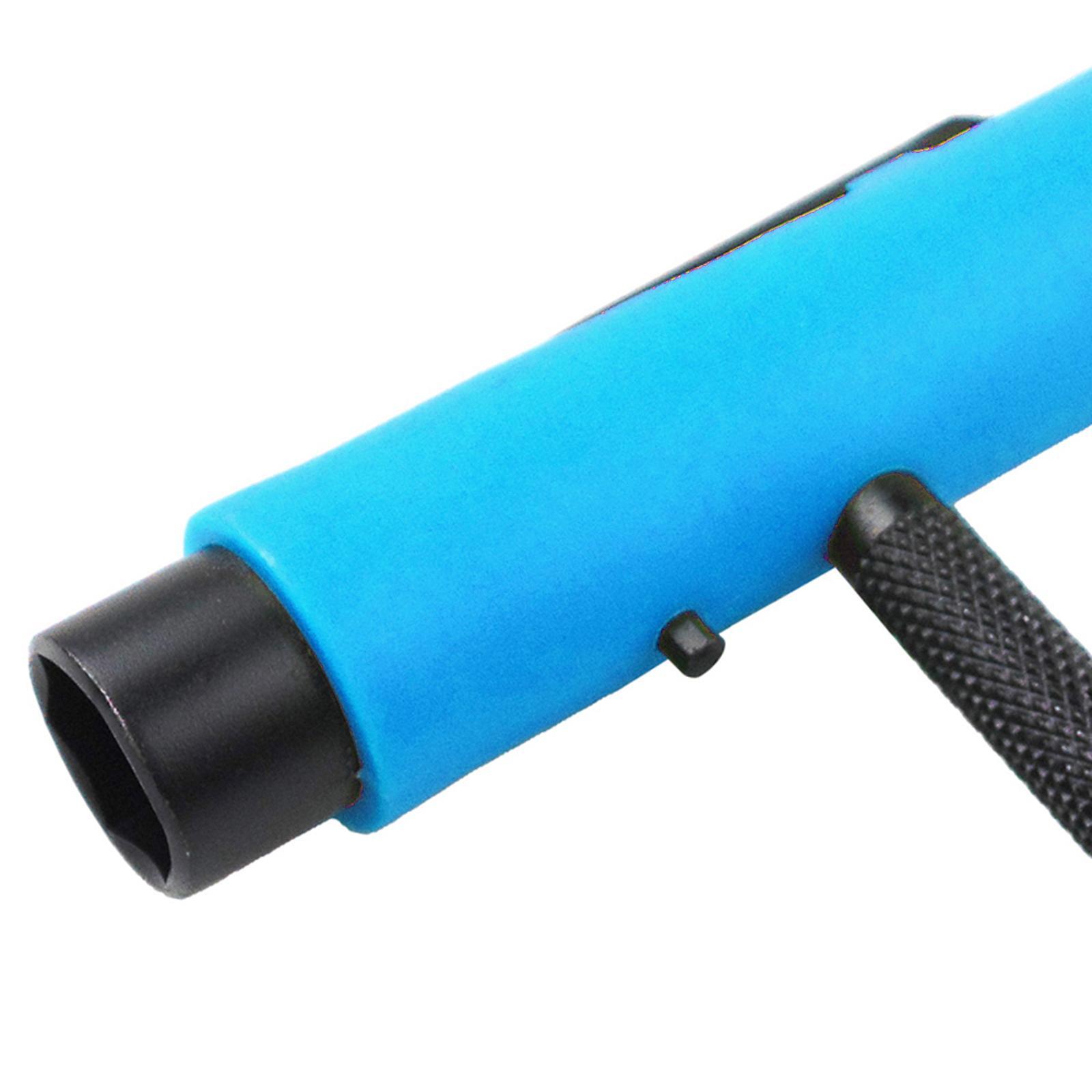 Mini Skateboard T Wrench Multi Longboard Repair   Repair Tool Blue