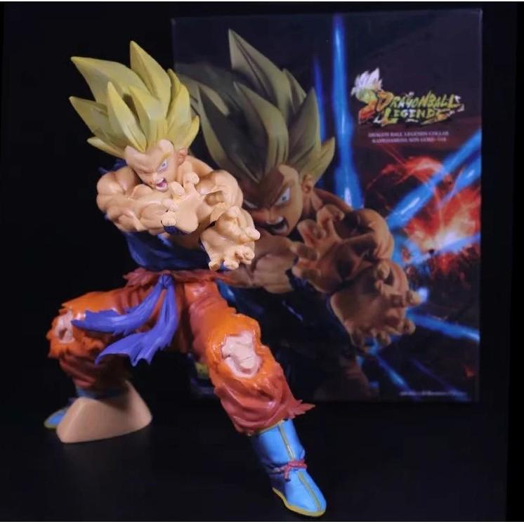 Mô hình dragon ball 7 viên ngọc rồng Songoku Saiyan chưởng kame sắc nét to hơn trong ảnh