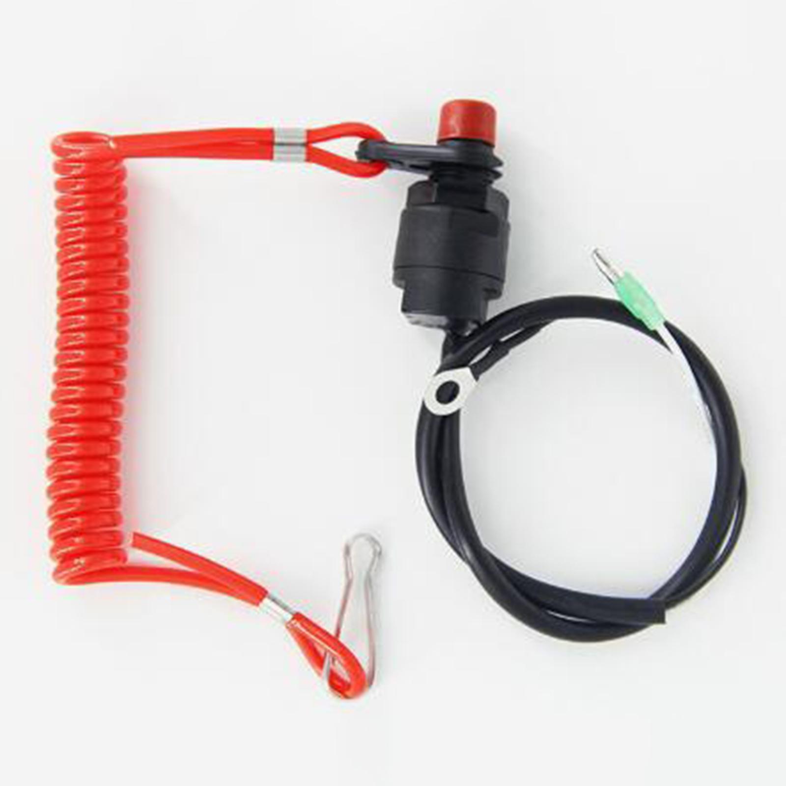 Boat Engine Stop Switch Set for Outboard Engine Accessories
