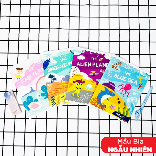 Combo 5 Tập Học Sinh 4 Ô Ly 100 Trang 100gsm White - Elephant FI618384