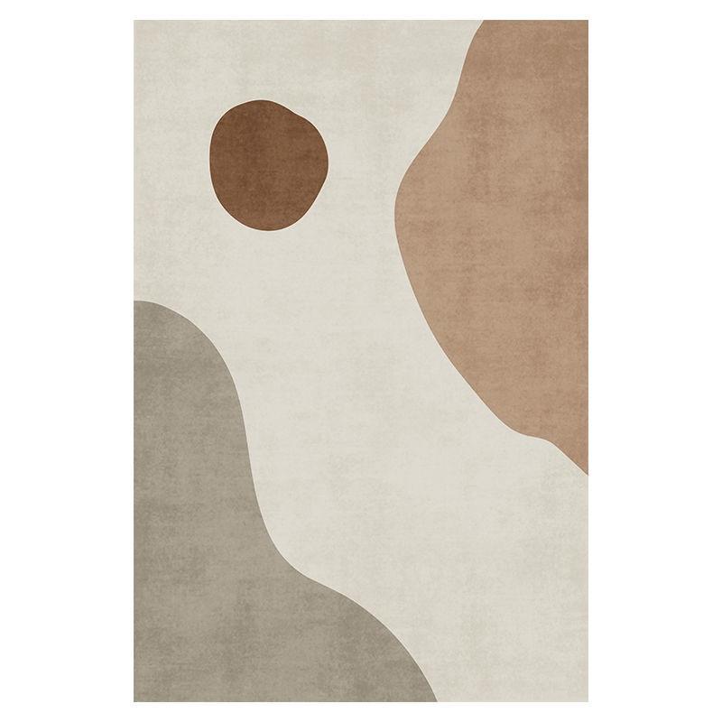 Thảm Lông Dày Trải Sàn Phong Cách Bắc Âu Hiện Đại Đơn Giản