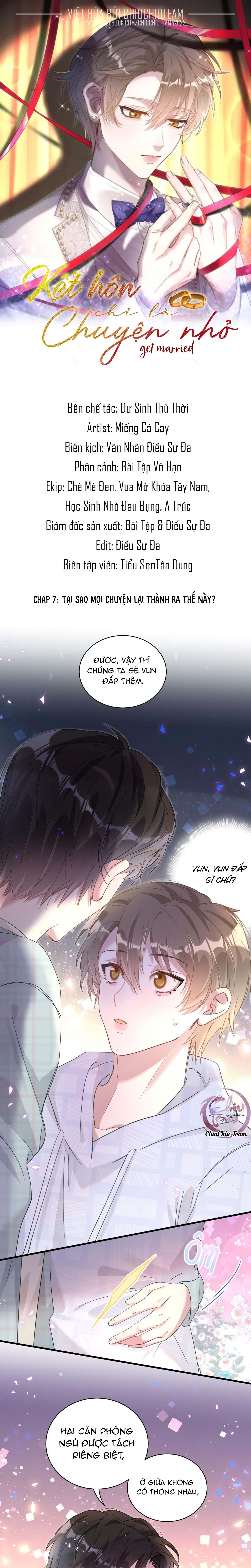kết hôn là chuyện nhỏ chapter 7 1