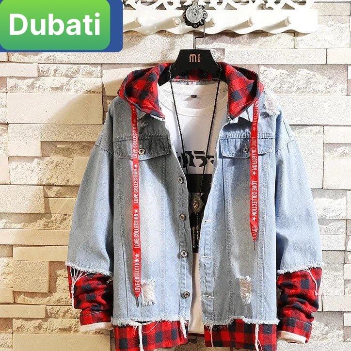 ÁO KHOÁC JEAN NAM NỮ UNISEX CHẤT BÒ PHỐI NÓN NỈ PHONG CÁCH HÀN QUỐC - DUBAI FASHION