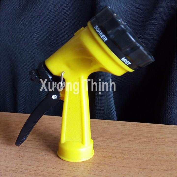 Vòi xịt tăng áp 6 chế độ nước rửa xe