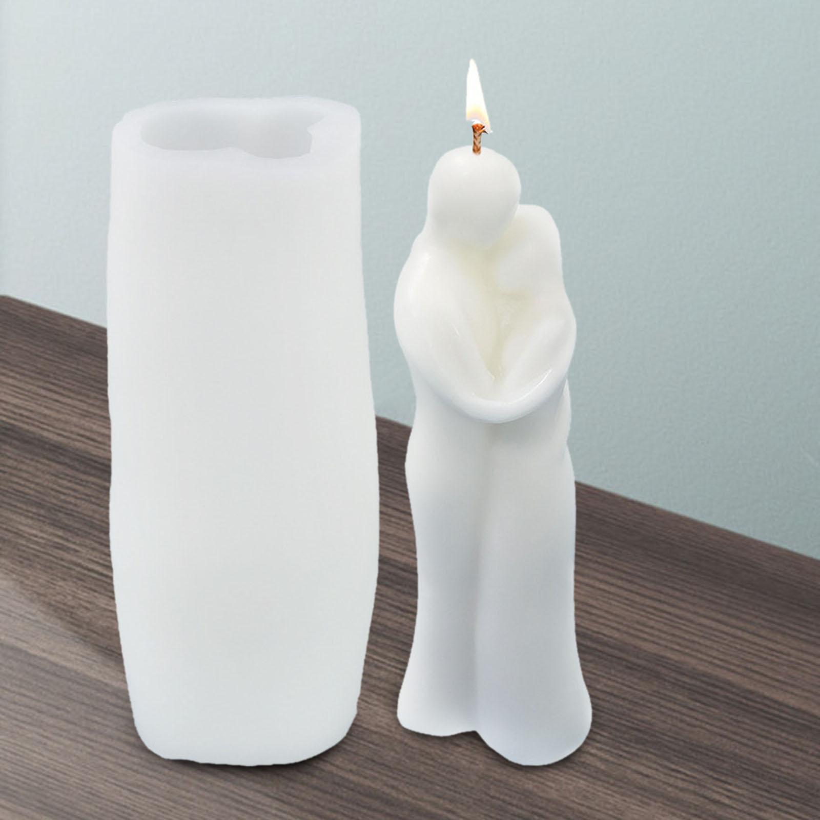 2pcs Candle Mold Handmade Gift Home Decor for Aromatherapy Candle Making