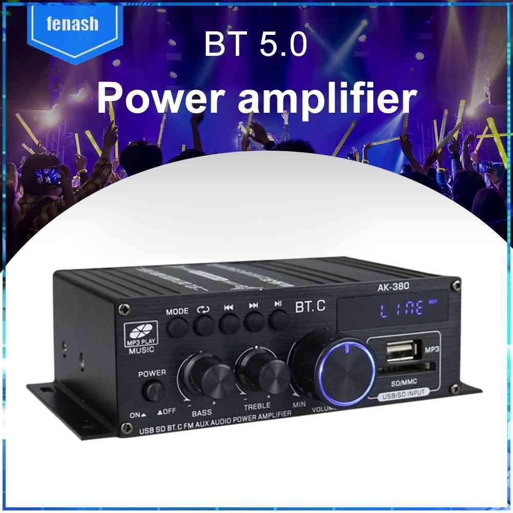 Bộ Khuếch Đại Âm Thanh HIFI AK380 2 Kênh 40W + 40W Karaoke