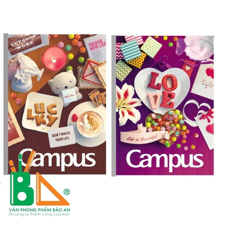 QUÀ TẶNG KÈM!!!! Lốc 10 vở Kẻ Ngang campus Gift 120 trang