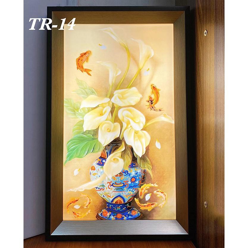 Đèn tranh LED nghệ thuật độc đáo trang trí nội thất hiện đại với 3 chế độ ánh sáng .