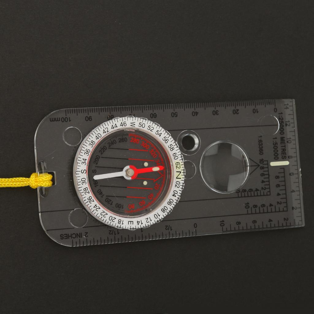 Multi-functional Pocket Compass Set for Hiking Camping Boating Cycling Orienteering