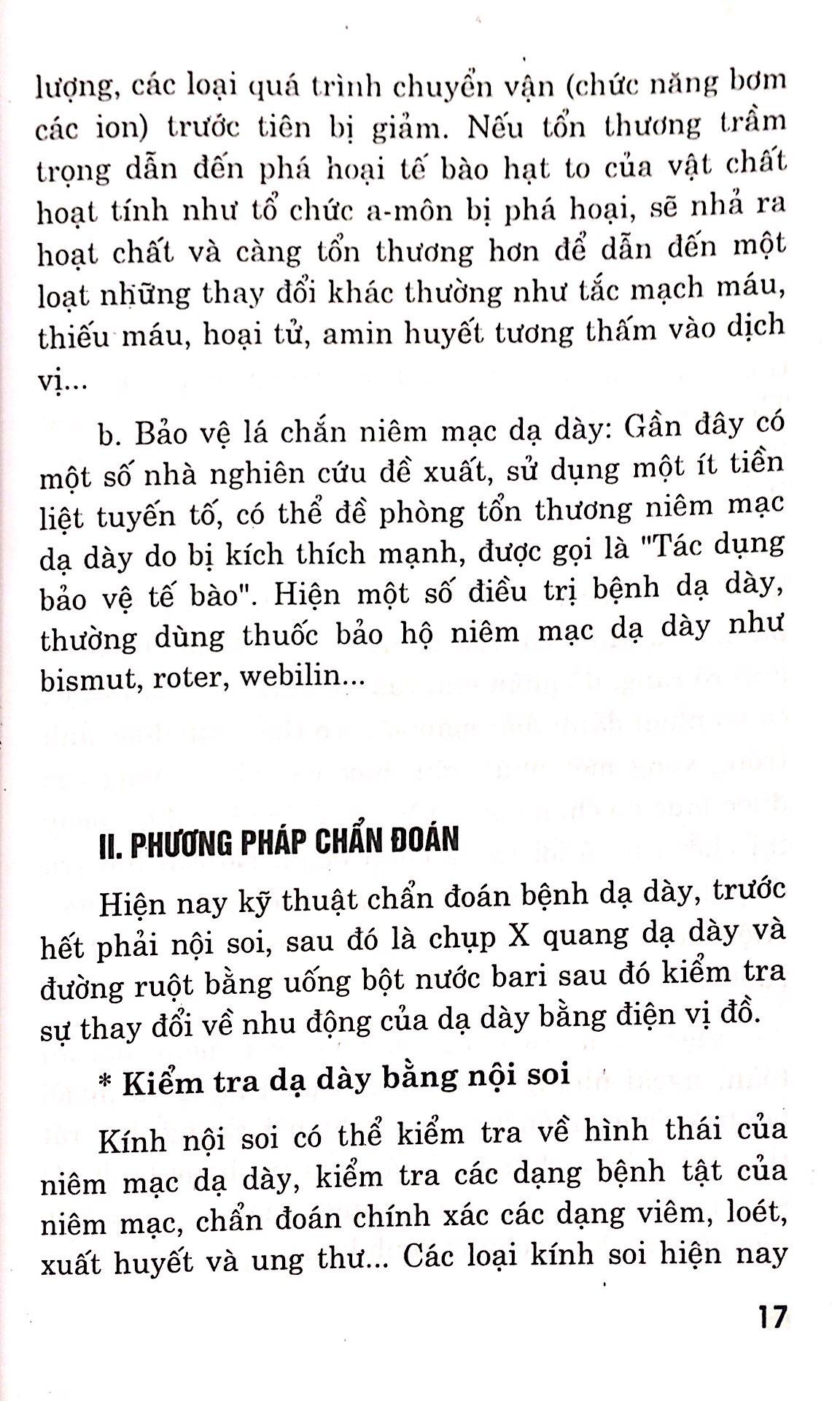 Các Phương Pháp Chữa Trị - Bệnh Dạ Dày