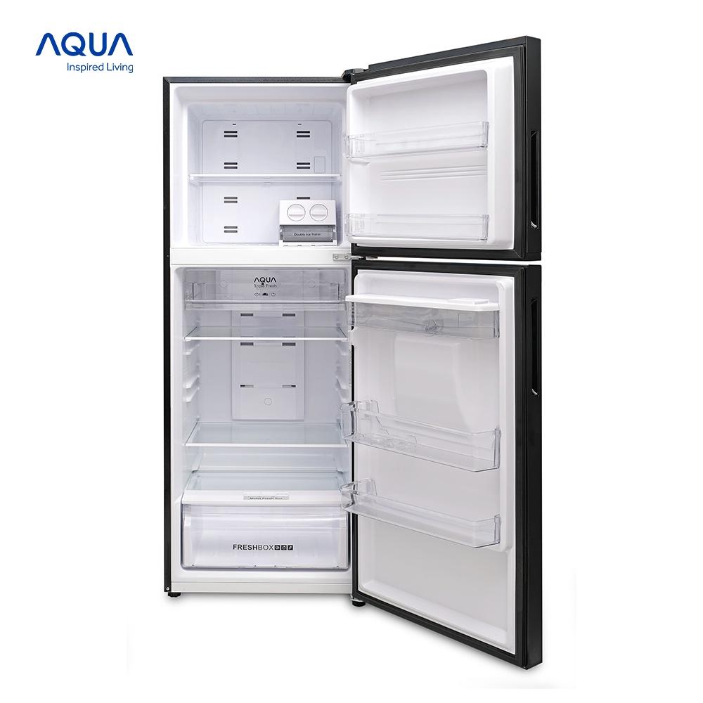 Tủ lạnh ngăn đông trên Aqua 318 Lít AQR-T369FA(WGB) - Hàng chính hãng - Chỉ giao HCM, Hà Nội, Đà Nẵng, Hải Phòng, Bình Dương, Đồng Nai, Cần Thơ