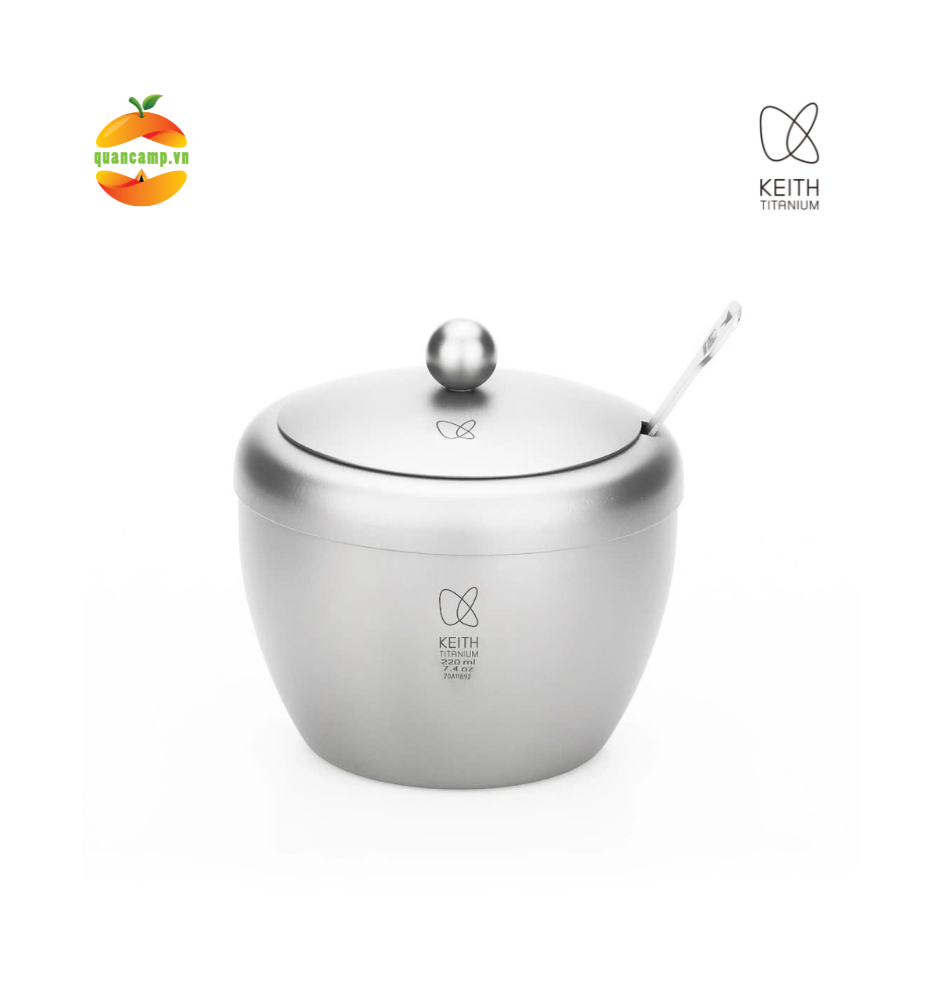 Hộp đựng gia vị Titanium Keith Ti8531
