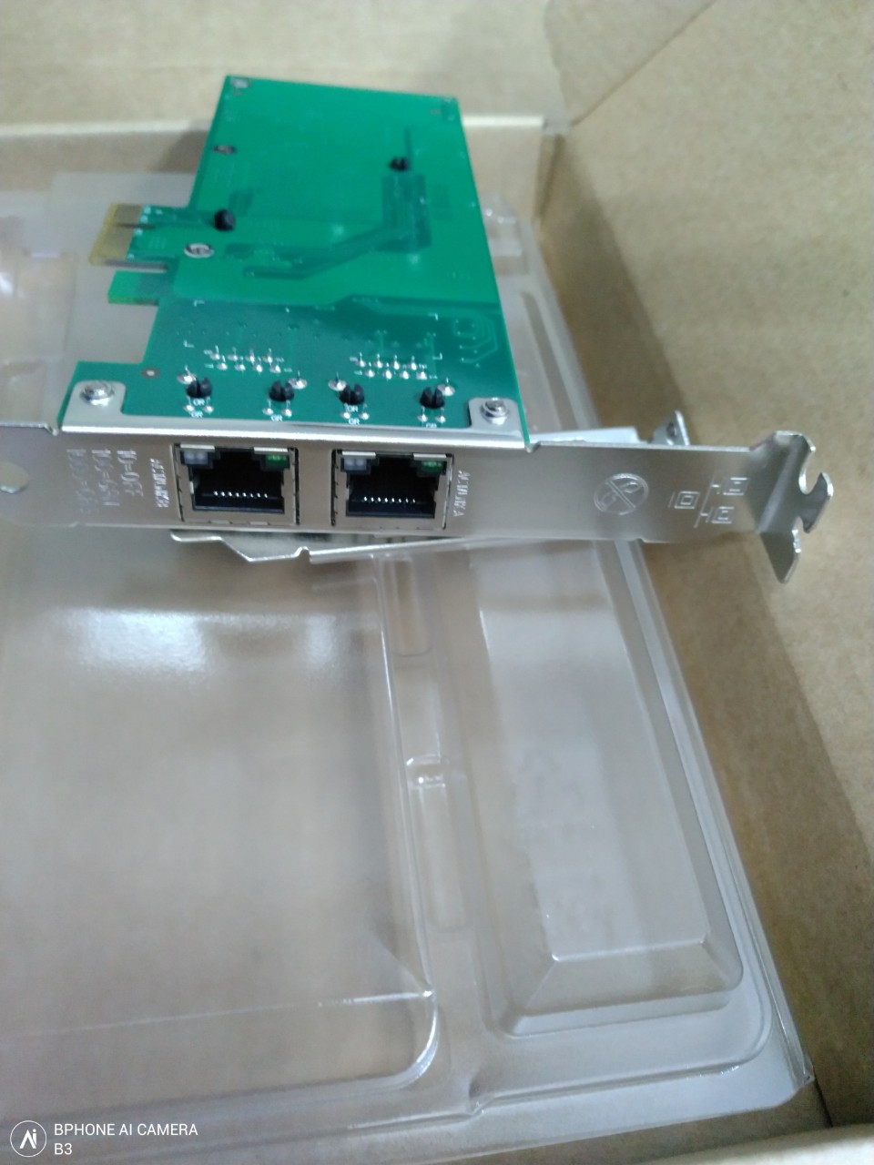 Card PCI Express x1 to 2 cổng lan RJ45 tốc độ 10Gb