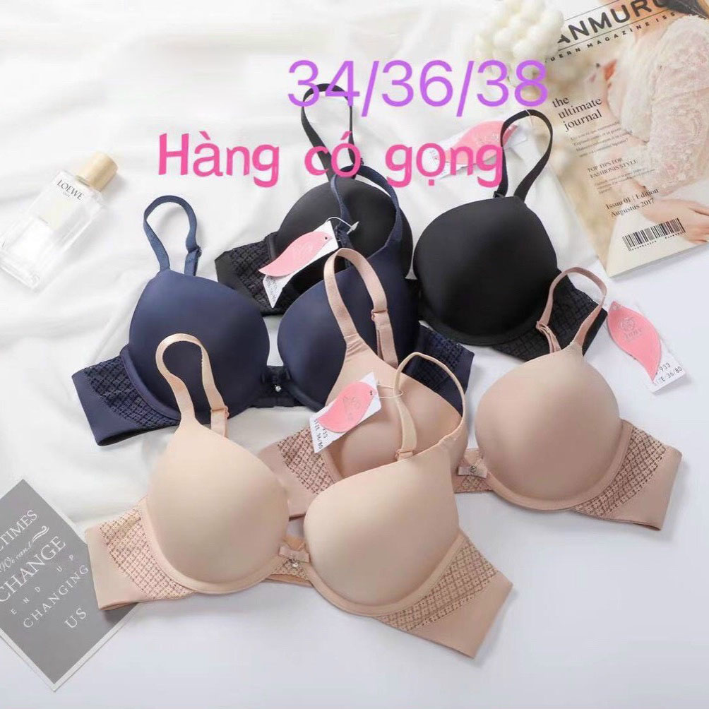 Áo ngực nữ Charmila 933 chất su phối thun lạnh có gọng mã AN28