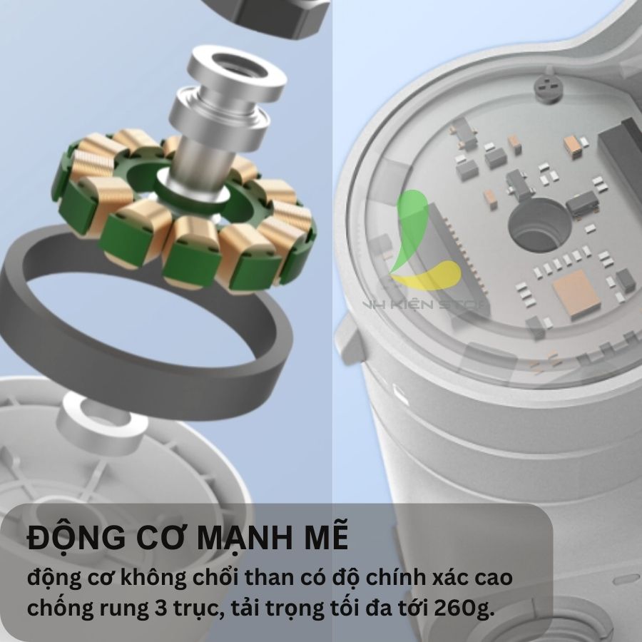 Gimbal chống rung Feiyu Vimble 3Se / Vimble 3 -Tay cầm chống rung điện thoại 3 trục ổn định, công nghệ AI tracking thông minh - Hàng chính hãng