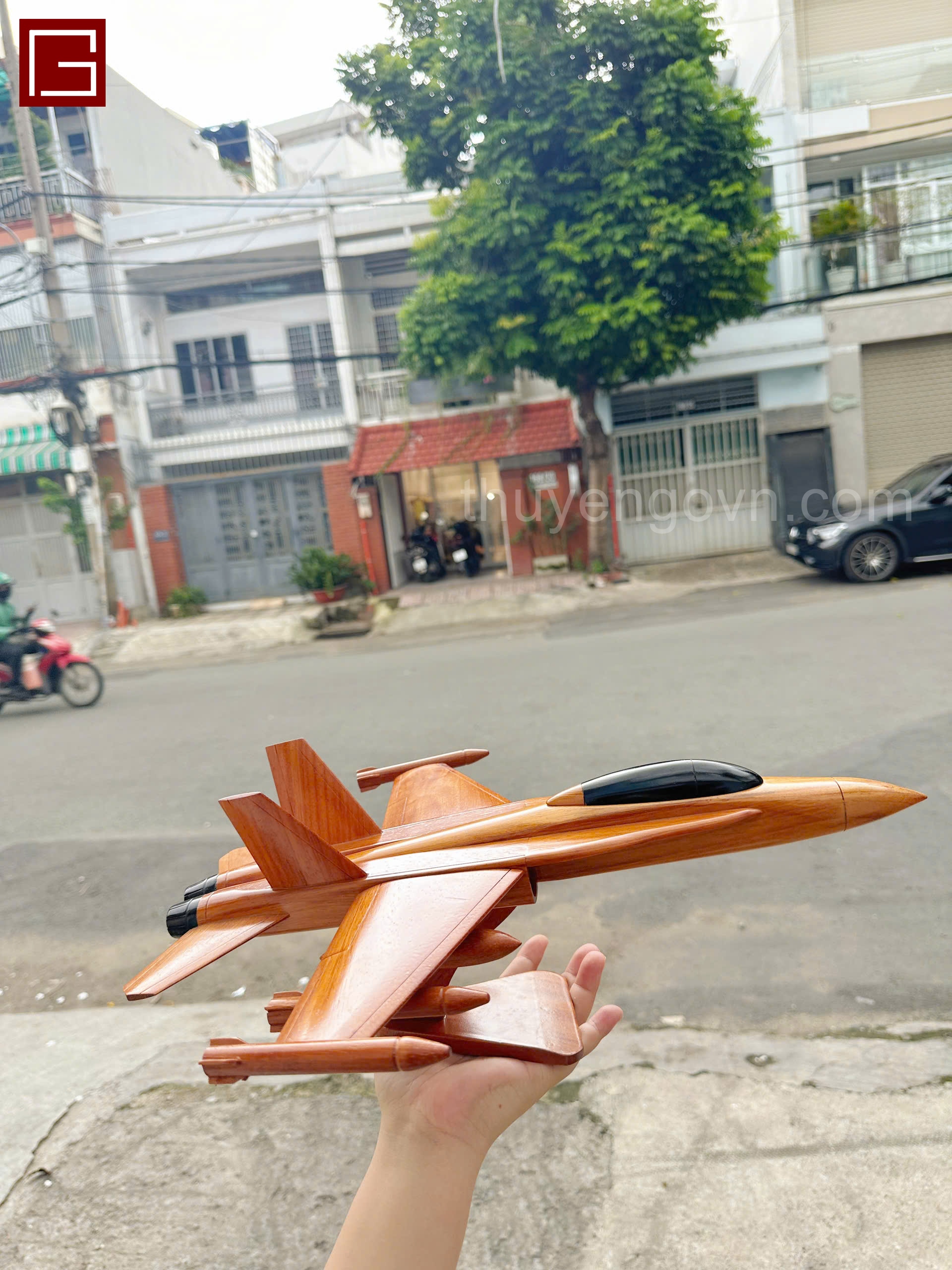 Mô hình máy bay trang trí, mô hình gỗ cao cấp, máy bay gỗ hàng chính hãng, decor phòng học, phòng làm việc