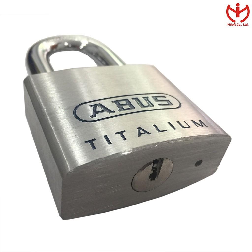 Ổ khóa ABUS 96TI/60 thân TITALIUM rộng 60mm 4 chìa vi tính - MSOFT