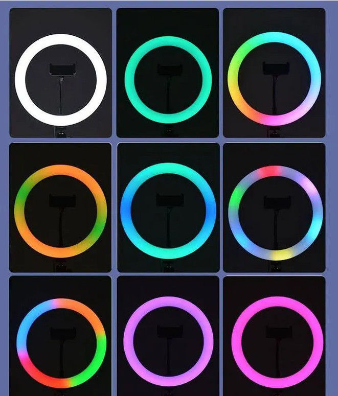 Đèn led Ring tròn đổi màu RGB MJ33