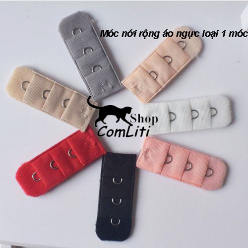 Miếng Nối Rộng Tăng Size Áo Ngực 1 Móc Cài-Móc Nới Nhiều Màu