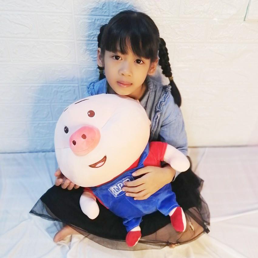 Gấu bông heo Lợn đáng yêu dùng để làm gối ôm, quà tặng người thương, đồ chơi cho bé hoặc vật trang trí