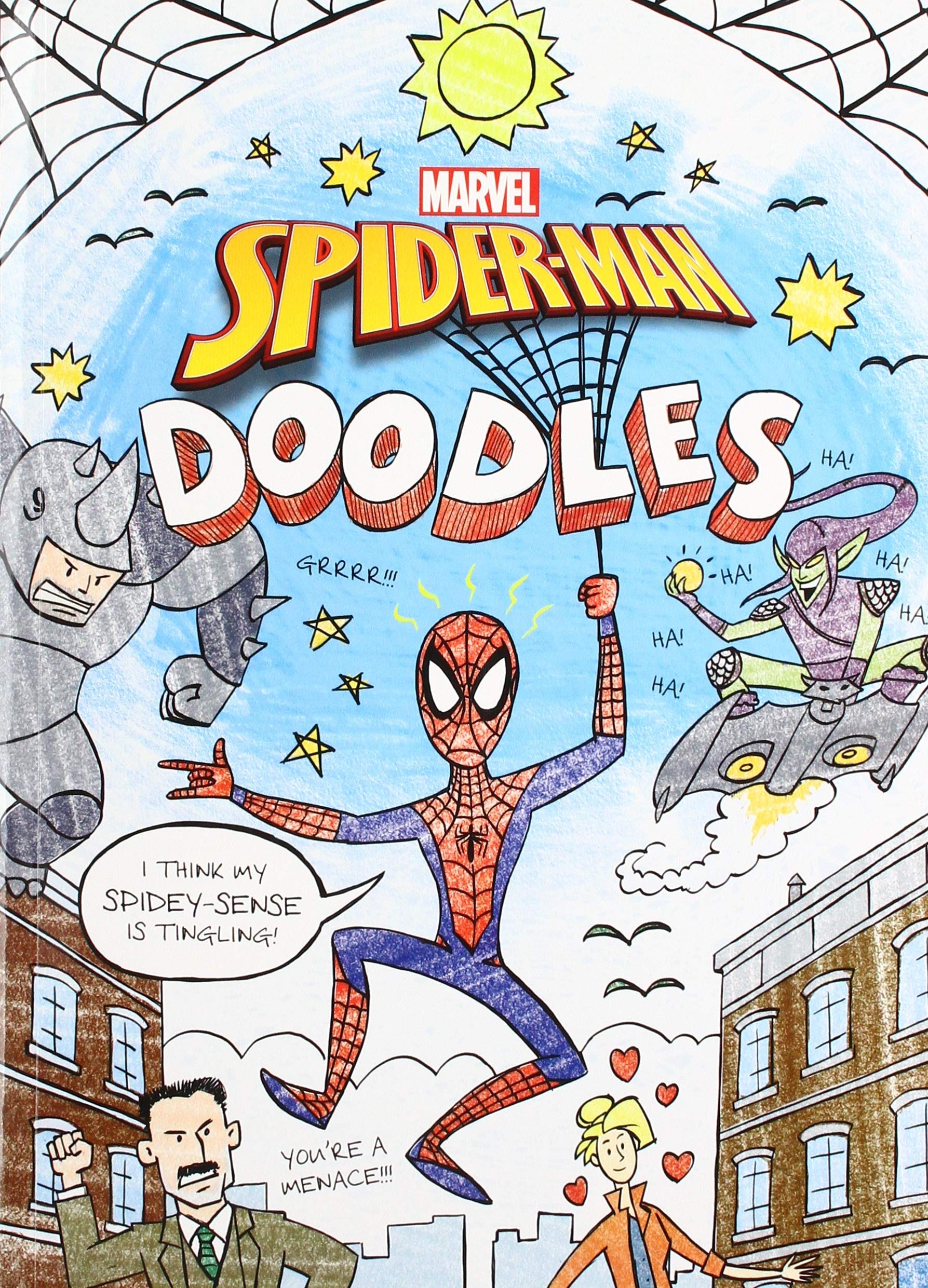 Marvel Spider-Man: Doodles (Doodle Book Marvel)