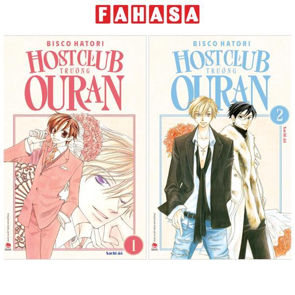 Sách - Combo Manga - Host Club Trường Ouran - Tập 1 + Tập 2 (Bộ 2 Tập)