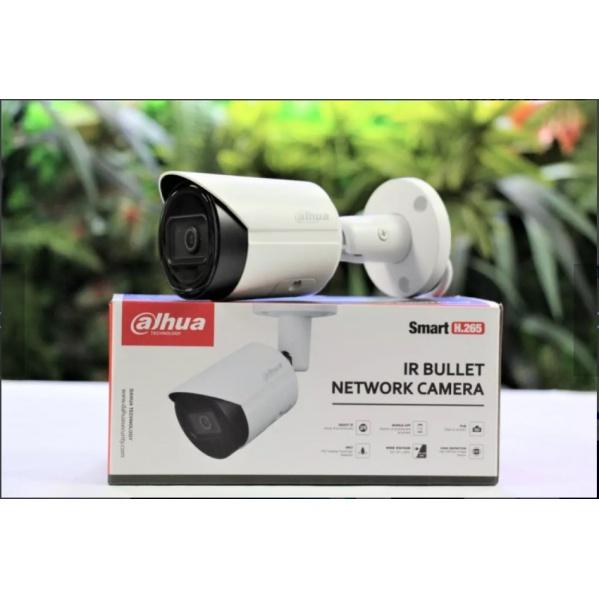 Camera IP thân trụ Dahua DH-IPC-HFW2531SP-S-S2,HFW2831SP-S-S2 thông minh, chống nước, hồng ngoại - Hàng Chính Hãng