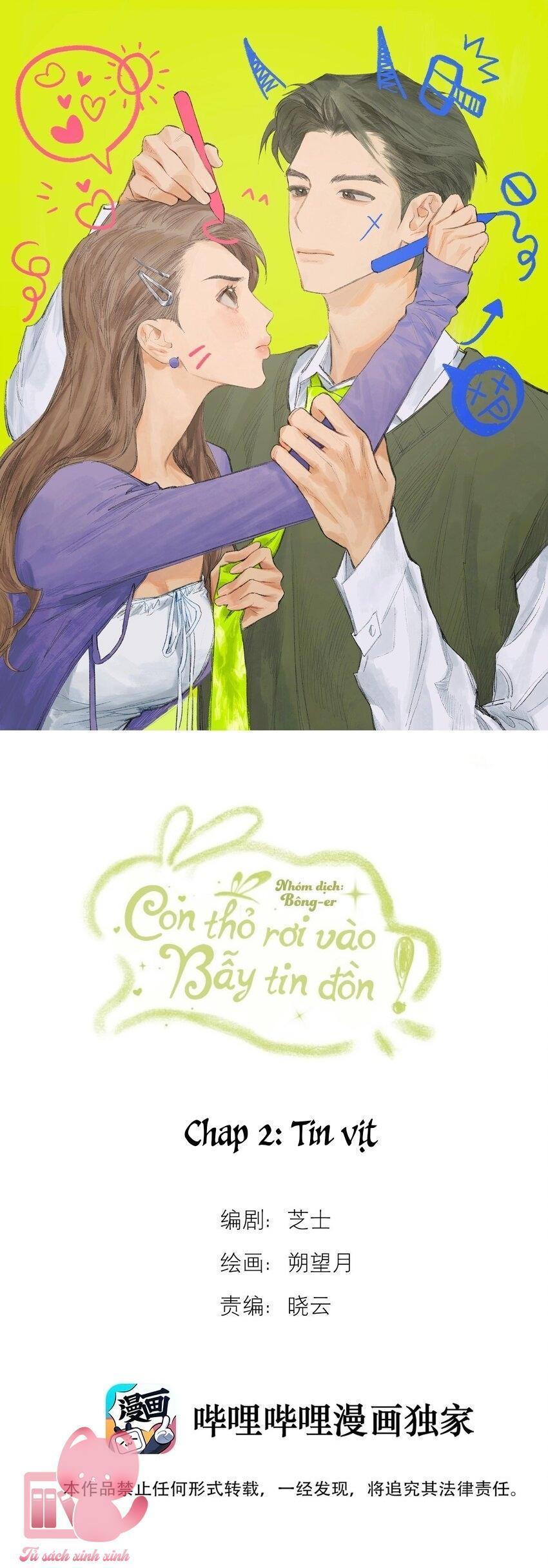 con thỏ rơi vào bẫy tin đồn chapter 2 1