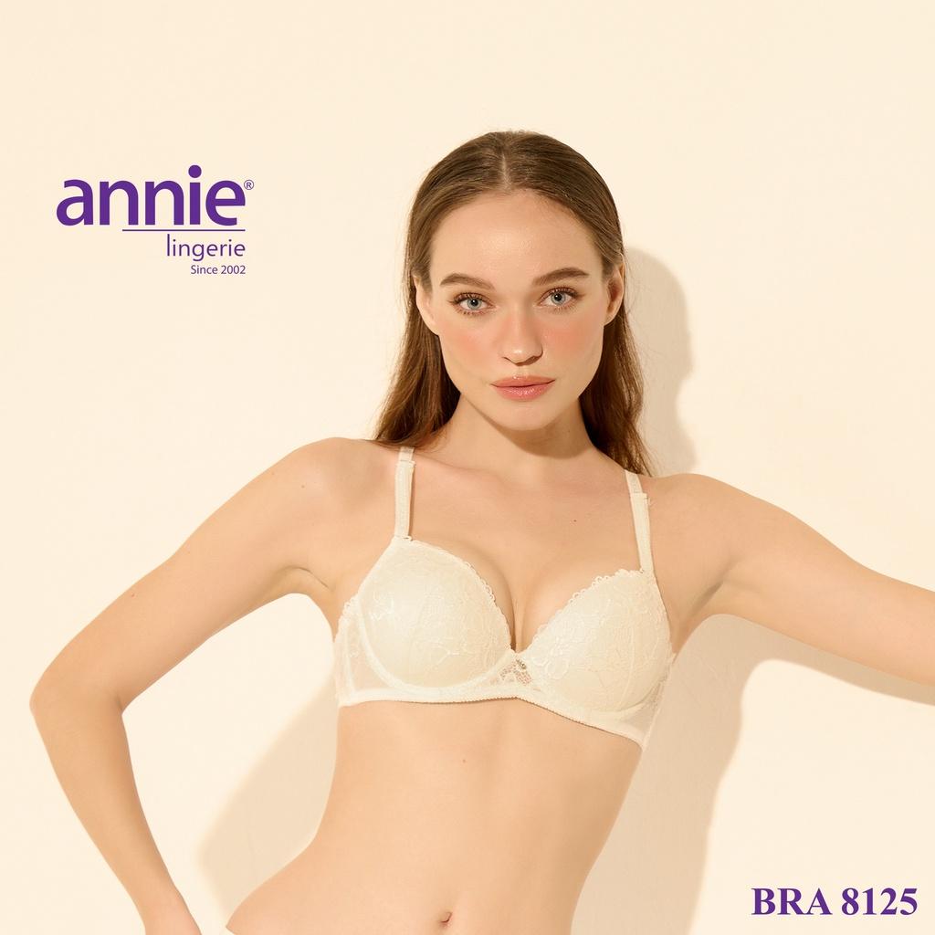 Áo Ngực Phối Ren Mút Dày Siêu Push-Up annie bra 8125 Chất Liệu Cao Cấp Thoáng Khí Mềm Mại Sang Trọng Quyến Rũ Thời Trang