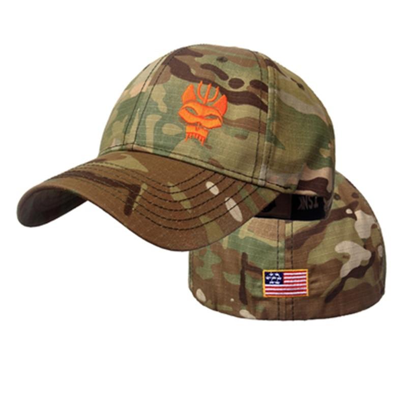 Embroidered Baseball Cap Unisex Seals Baseball Cap Outdoor Sports Tactical Baseball Cap Cotton Stretch Running Fishing Cap