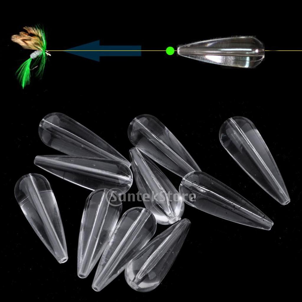 10pcs/lot Bombarda Sinking 3.5g Fly Fishing for Long Distance Casting Lures