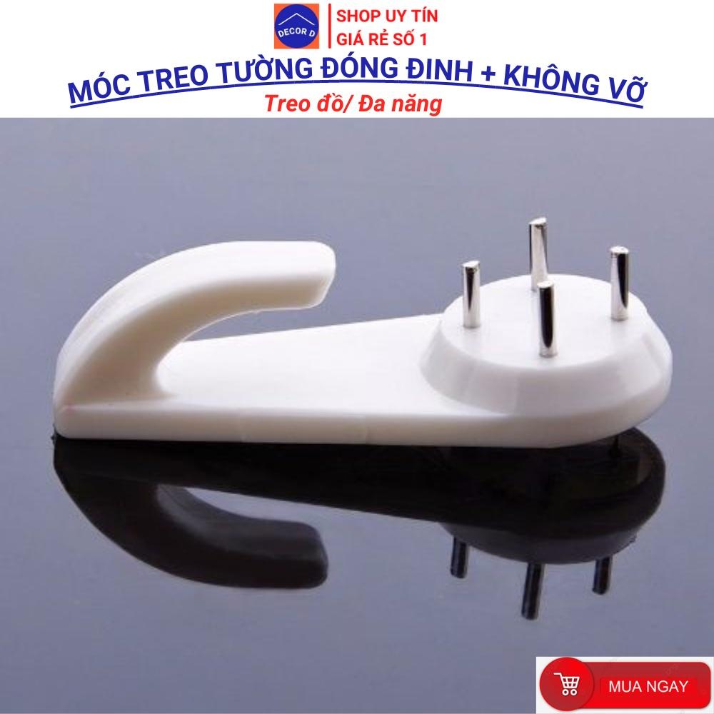 Móc đinh đóng tường treo vật dụng, treo đồ không cần khoan, đóng không vỡ tường