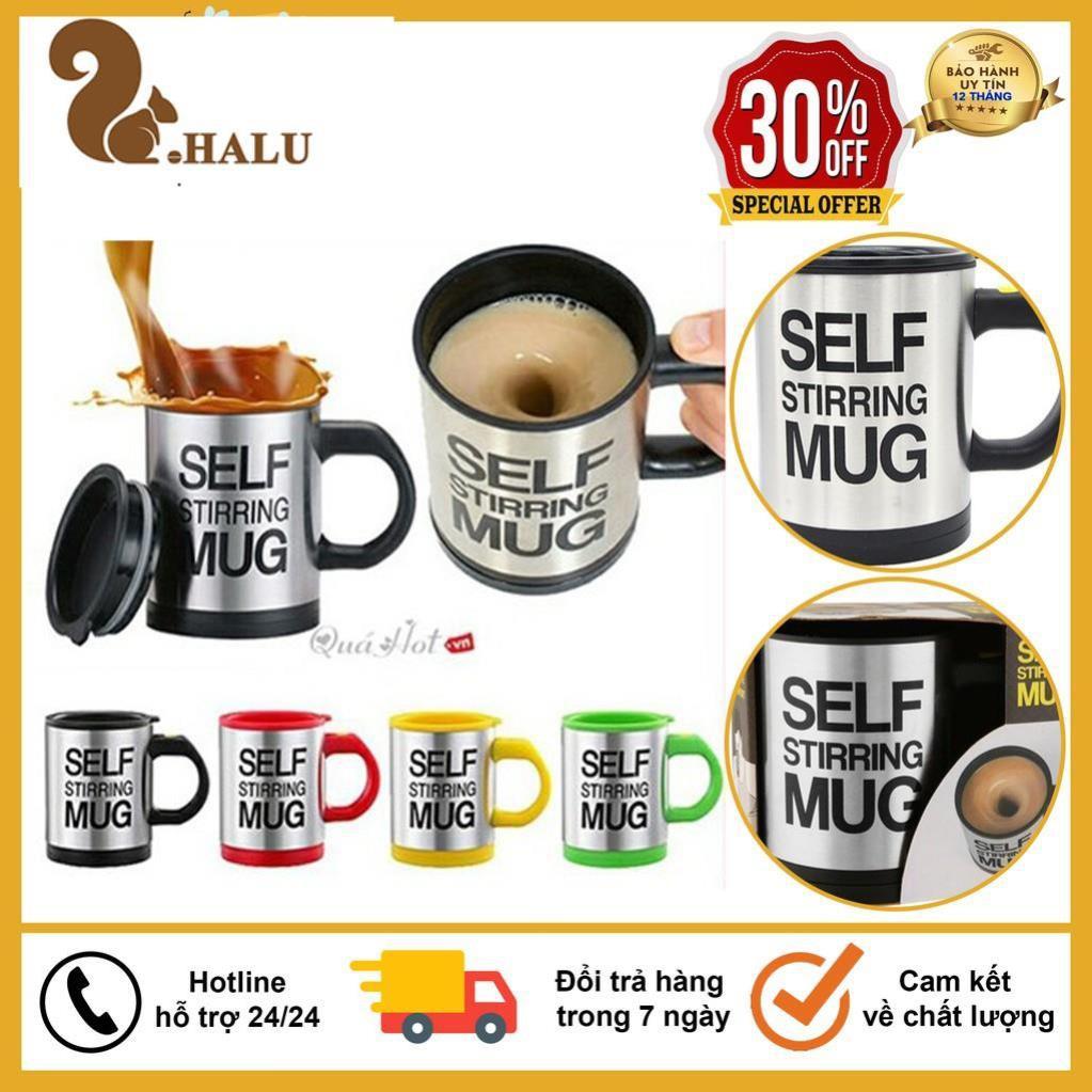 Cốc Pha Cà Phê Thông Minh Tự Khuấy Self Stirring Mug, Dùng Pin Tiện Dụng