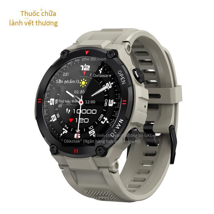 Đảm bảo chất lượng Đồng hồ thông minh K22 thể thao ngoài trời cảm ứng đầy đủ cuộc gọi Bluetooth theo dõi nhịp tim Tay thông minh Huaqiangbei