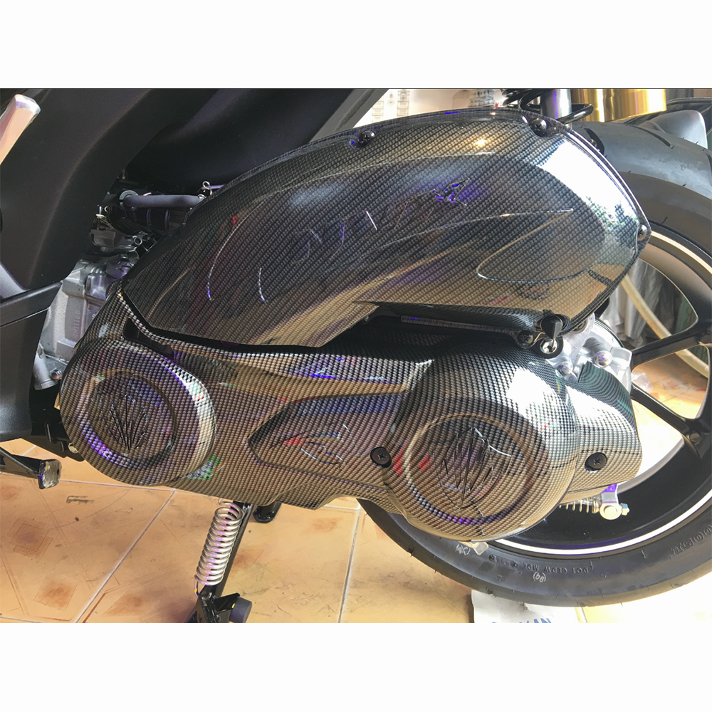 Ốp Lốc Máy Dành Cho Yamaha NVX 2017 - 2020 Nhựa Xi