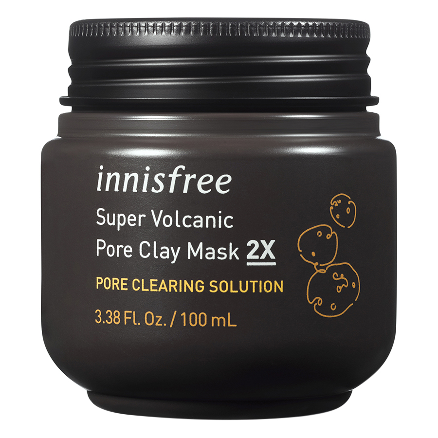 Siêu Mặt Nạ Chăm Sóc Lỗ Chân Lông Innisfree Super Volcanic Pore Clay Mask 2 x 100ml - 131171056