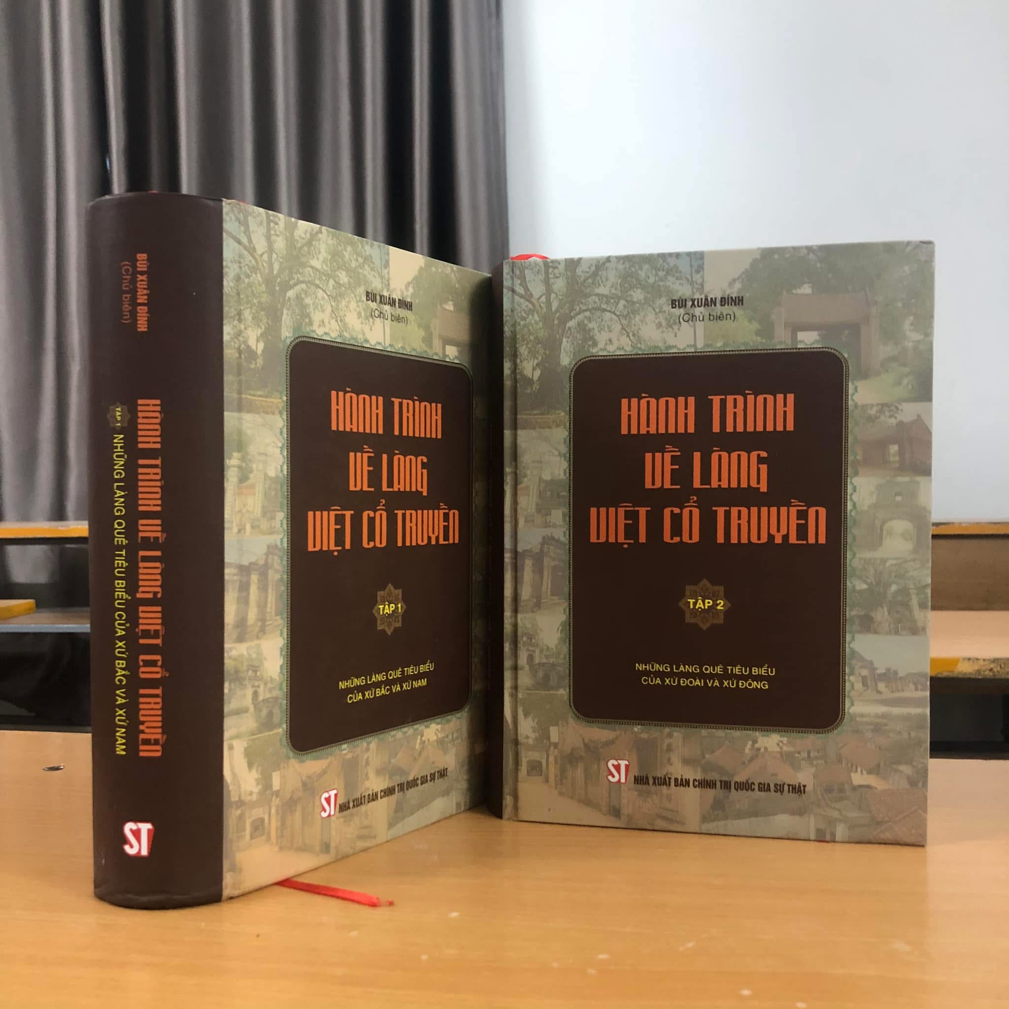 (BÌA CỨNG) HÀNH TRÌNH VỀ LÀNG VIỆT CỔ TRUYỀN - BÙI XUÂN ĐÍNH