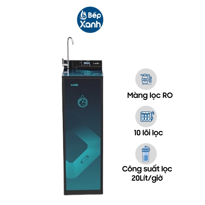 Máy Lọc Nước Karofi KAQ-P95 - Công Suất Lọc 20L/H - 10 Lõi Lọc - Hàng Chính Hãng