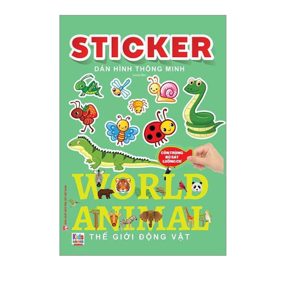 Sticker Dán Hình Thông Minh - Thế Giới Động Vật (VT)