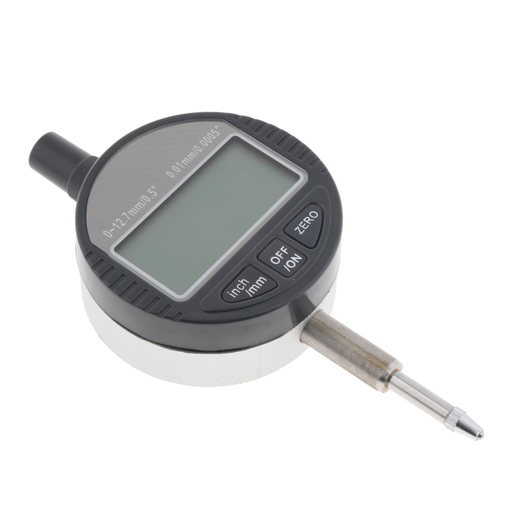 Độ Chính Xác Cao Điện Tử Kỹ Thuật Số Mặt Số 0.01mm Chỉ Thị 0-12.7mm