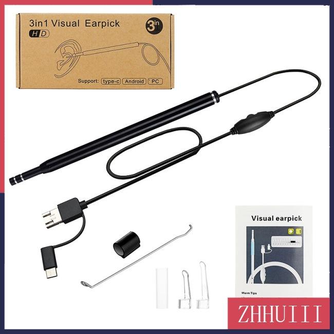 Camera Nội Soi Tai Mũi/Mũi Có Thể Điều Chỉnh 6LEDs 3 Trong 1 Cho Android PC