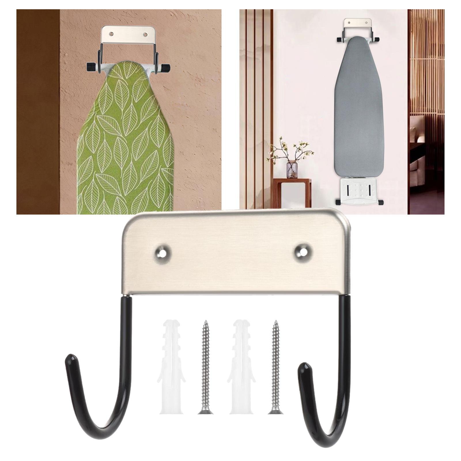 Home Ironing Board Holder Wall Hanging Removable for Home Door Bathroom