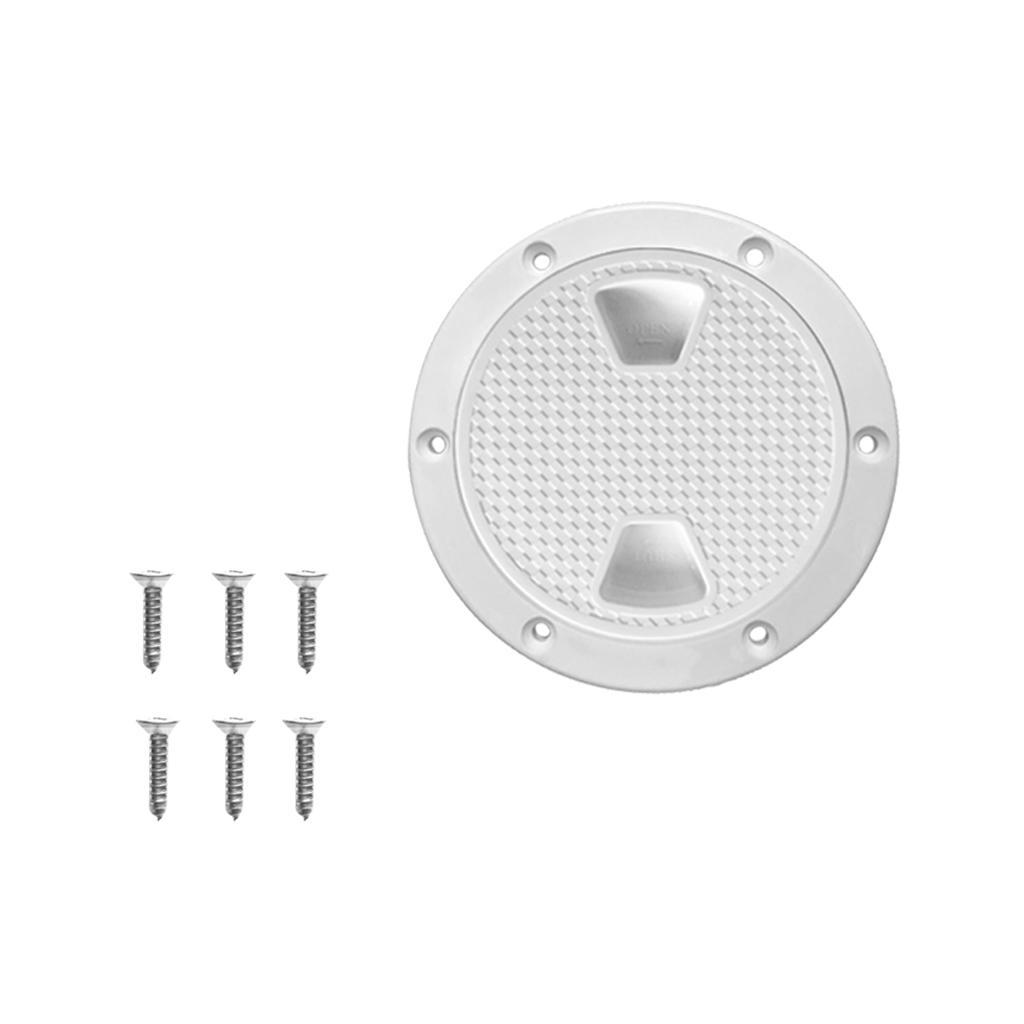8" Boat Round Non Slip    Detachable Cover with Screws